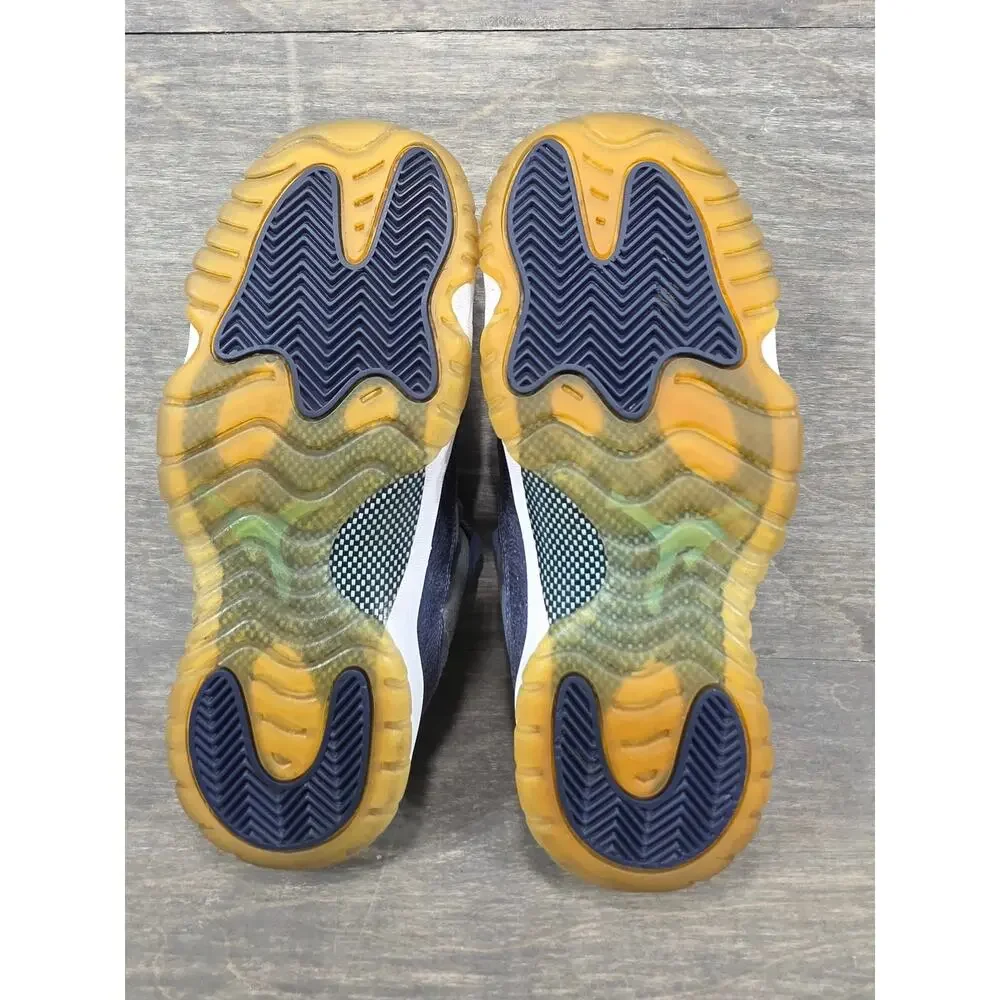 Air Jordan 11 Retro Low GS Blue Moon Navy Blue Sneakers 6.5Y